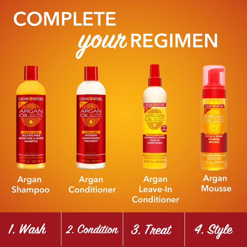 Creme Of Nature, Argan Oil Anti Humidity Gloss & Shine