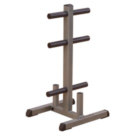 Body-Solid Olympic Plate Tree Bar Holder (GOWT)