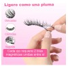 Kit De Pestañas Postizas Magnéticas Reutilizables 2 Pairs
