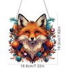 SENQAO Fox Diamond Art Hanging Kit for Adult, Special Shaped