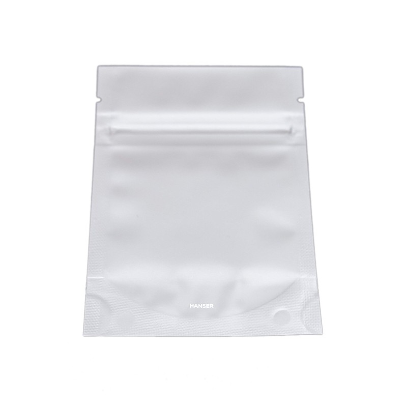 HANSER Bolsas de aluminio resellables de Mylar a prueba de