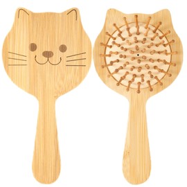 Children's Hair Brush, Hair Brush Without Pulling, Brush, Hair, Children, Girls, Hair Detangling Brush, Dry and Wet Hair, Cat