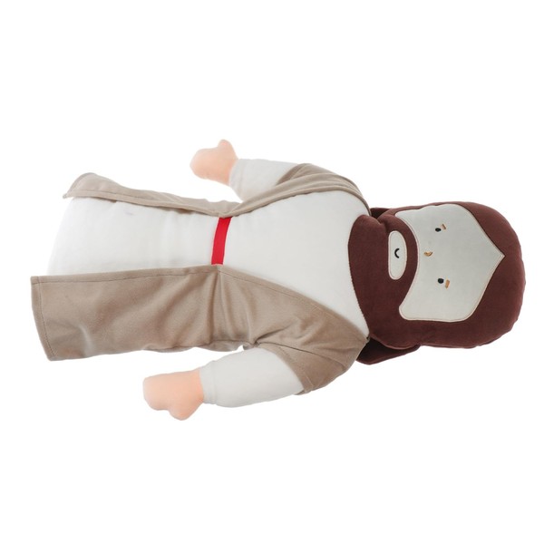 SUPVOX 1Pc Plush Jesus Throw Pillow Cute Cartoon Cushion for