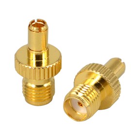 onelinkmore RF Coax 4G LTE Antenna Upgraded Adapter SMA Connector SMA Female to TS9 Male Straight Connector for 4G LTE Antenna Hsdpa 2G 3G Antenna UMTS Mobile Broadband Pack of 2