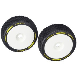 Jamara 50891 2 Pieces Buggy B-Maglev Hard Tire with Rim, 1:8, Multi Color