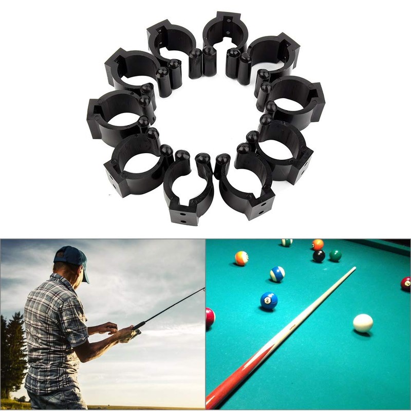 Alomejor Pool Sticks Holder Mini Snooker Cue Locating Clip Holder