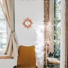 MUMTOP 13.7" Indoor Outdoor Thermometer, Large Number Wall Mounted Sun