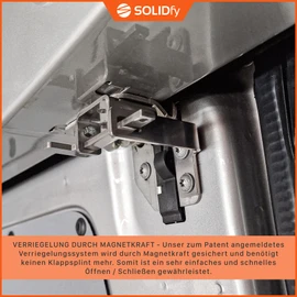 SOLIDfy® - Rear Door Lock for Mercedes Sprinter W906 and VW Crafter I Type 2E | Rear Door Burglary Protection Caravan Camper