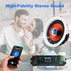 Herdio 8 Inch Bluetooth Ceiling Speakers Max Power 400 Watts