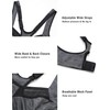 SYROKAN High Impact Sports Bras for Women High Support Unlined