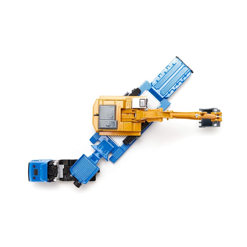 Siku # 1847 Heavy Haulage Transporter with Flat-Bed Trailer