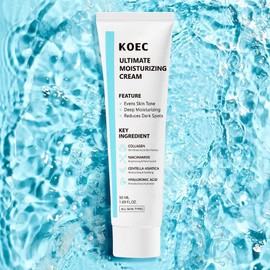 KOEC Crema Definitiva Original 2PCS,Hidratante Reafirmante Larga Duración con ácido Hialurónico para Piel Seca