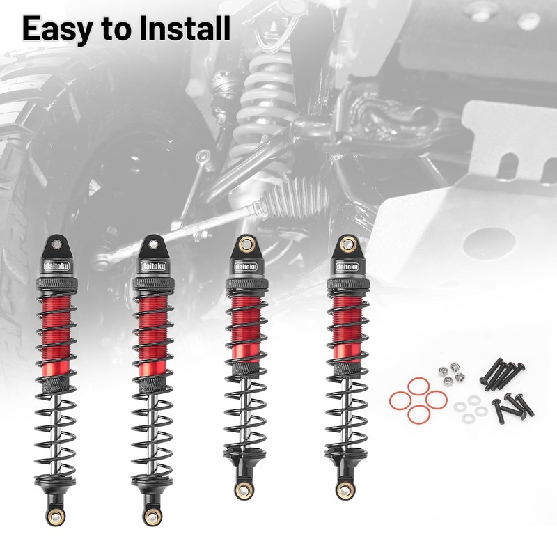 daitoku Shock Absorber Front & Rear for Arrma 1/10 Granite