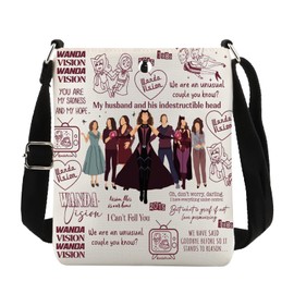 Super Hero Movie Inspired Gift Wanda gift Witch Movie Gift Anti-Hero Crossbody Bag (wanda witch cb CA)