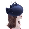 Lawliet Womens 1950s Wool Felt Saucer Headpiece Fascinator Cocktail Hat