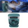 Portable Humidifier Fan with Timer Alarm Function Adjustable 600ml USB