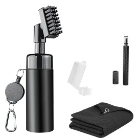All In1 Golf Club Cleaning Kit Golf Club Cleaner Brush w/ Leak-Resistant Cleaner