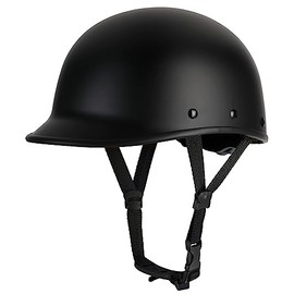 ipoob Reevas Adult Whitewater Kayaking Rafting SUP Surfing Waterskiing Helmet (Dark Black, Large)