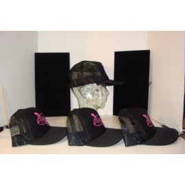 Oskar Blues Brewery snapback Hat PRISCILLA White Wit Wheat black and pink Guitar