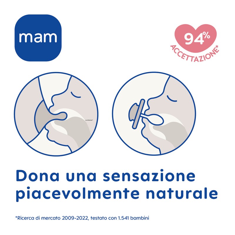 MAM Original Night Schnuller, leuchtend, im 2er-Set, aus SkinSoft Silikon
