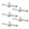 Taicols Bag Sealing Clips, 5 Pcs Reusable Plastic Food Clips