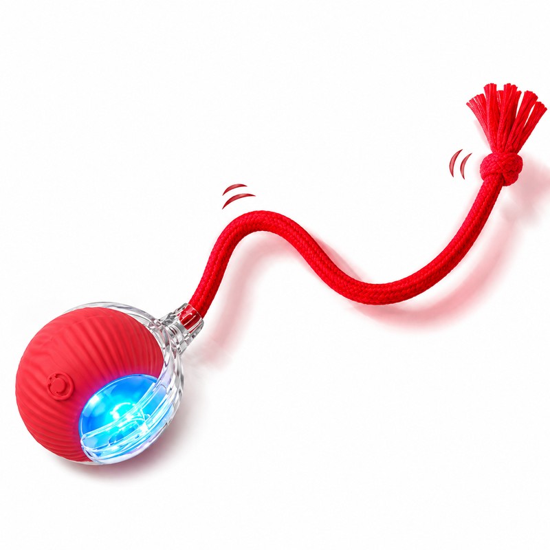 Interactive Rolling Ball Cat Toy for Playtime – Smart Automatic