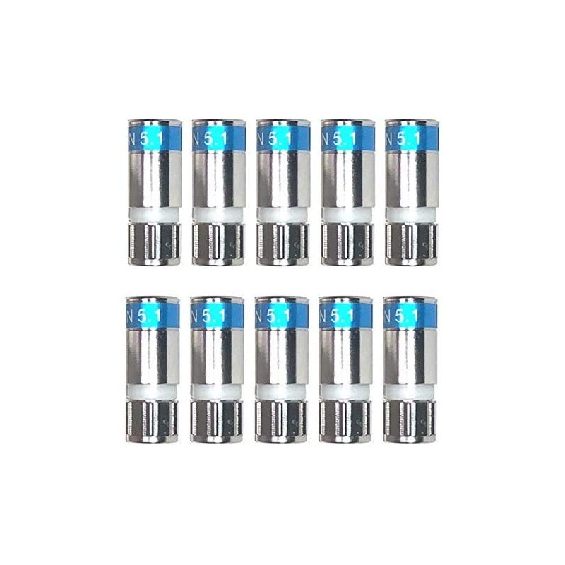 Cabelcon F-56-CX3 5.1 F Compression Connector for 7 mm Pack