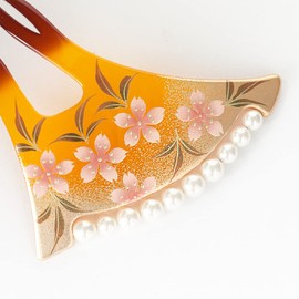 8w504R Kimono Hair Ornament, Hair Ornament, Adult, Stylish, Made in Japan, Kamikazari Kimono, Hair Accessory, After-party, Kimono, Dresses, Graduation Ceremony, Entrance Ceremony, Hair Arrangement