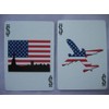 USPC Bicycle Red, White and Blue Series 5 Circle Design