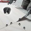 400 Horseshoe Tile Spacers, 1/4-Inch U-Shaped Plastic Spacers for Tile