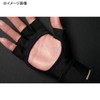 JACKALL Cooling UV Protection Gloves, L, Black