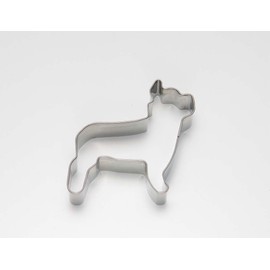 タイガークラウン クッキー型 シルバー 63×68×21mm 18-8抜型 犬 フレンチブル 18-8ステンレス フレンチブルドック 1985