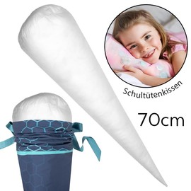 Schult√ºtenkissen Kuschelkissen-Inlett Kissenf√ºllung f√ºr Schult√ºte 70 cm