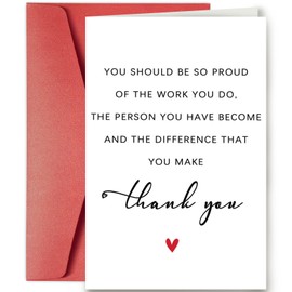 AIQIUQIU Thank You Cards with Envelopes Baby Shower & Wedding Thank You Notes & Cards for Wedding Teacher, Graduation, Business, Holiday, and Christmas for All Occasions Her or Him