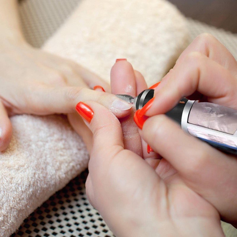 SILULCM Nail Grinder for Human - Electric Nail Drill -