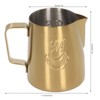 230ml Coffee Steaming Pitcher with Angled Handle Stainless Steel Olecranon