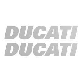 labelbike Kit of 2 Motorcycle Tank Stickers Compatible with Ducati Racing