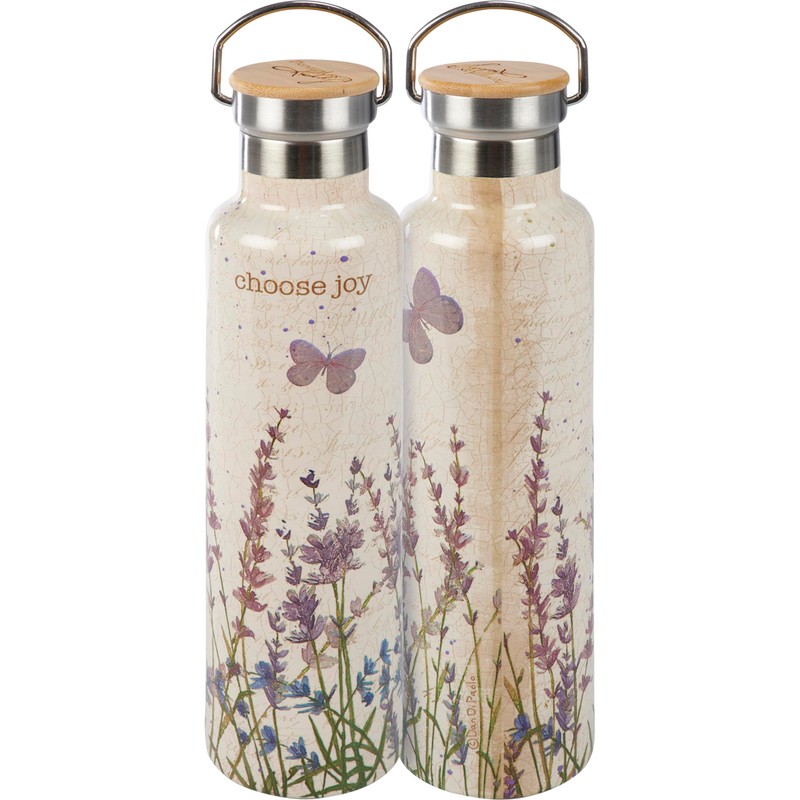 Primitives by Kathy Choose Joy Insulated Bottle