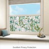 LEMON CLOUD Window Privacy Film, Stained Glass Window Film, Decorative