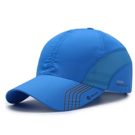 Croogo Baseball Sun Cap Sport Cap Summer Quick Drying Hat UV Protection Outdoor Cap for Men Women,Blue-CP03