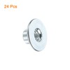 sourcing map M6 T-nuts, 24pcs Carbon Steel Tee Nut Round