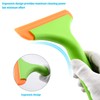 Gomake Small Silicone Squeegee Window Shower Squeegee,Auto Water Blade Squeegee