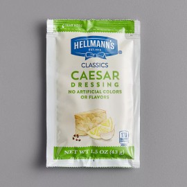 Hellmann's 1.5 oz. Creamy Caesar Dressing Packet (select quantity below) - 84 Packs