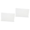 FELTECHELECTR 2pcs Water Splashing Guard Baffle Board for Bathroom Sink