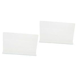 FELTECHELECTR 2pcs Water Splashing Guard Baffle Board for Bathroom Sink Shower Spatter Preventer Easy Install Water Shield Accessory for Home Use