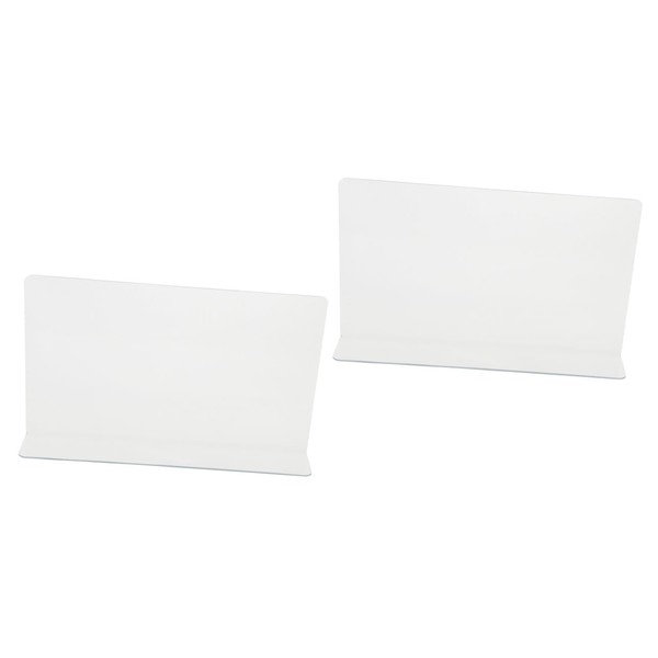 FELTECHELECTR 2pcs Water Splashing Guard Baffle Board for Bathroom Sink