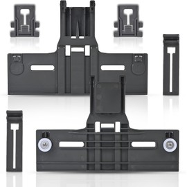 Upgraded Dishwasher Top Rack Adjuster Replacement for Whirlpool WDT750SAHZ0 WDT730PAHZ0 WDTA50SAHB0 WDTA50SAHZ0 WDT970SAHZ0 WDT910SAYM1 WDT730PAHV0 WDT910SAYM2 WDT910SAYM3 Dishwasher, 2 PACK