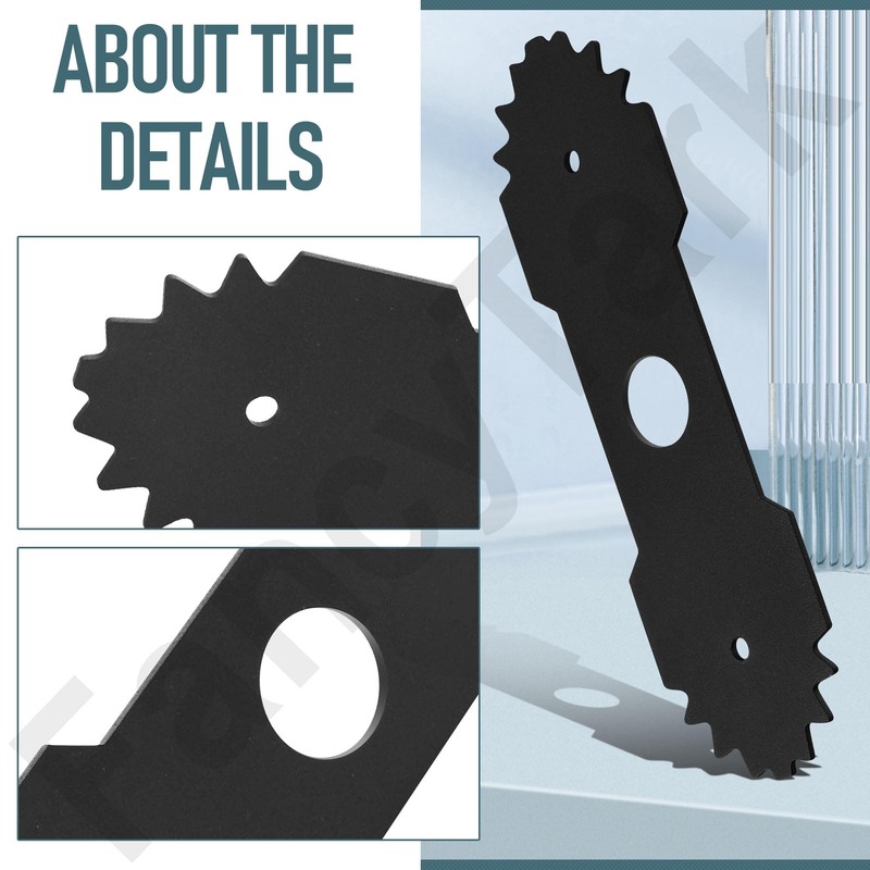 HandyTek 2 Pack 638006008 Heavy Duty 9 inch Edger Blade/w