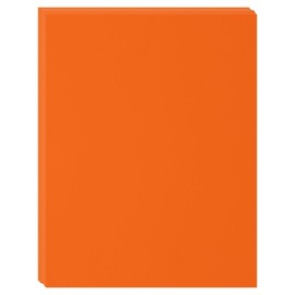 LUXPaper 8.5" x 11" Cardstock | Letter Size | Mandarin Orange | 100lb. Cover (183lb. Text) | 250 Qty
