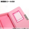 Kutsuwa Pittanton Pencil Case, Double Lid, Coral Pink, CH203CP